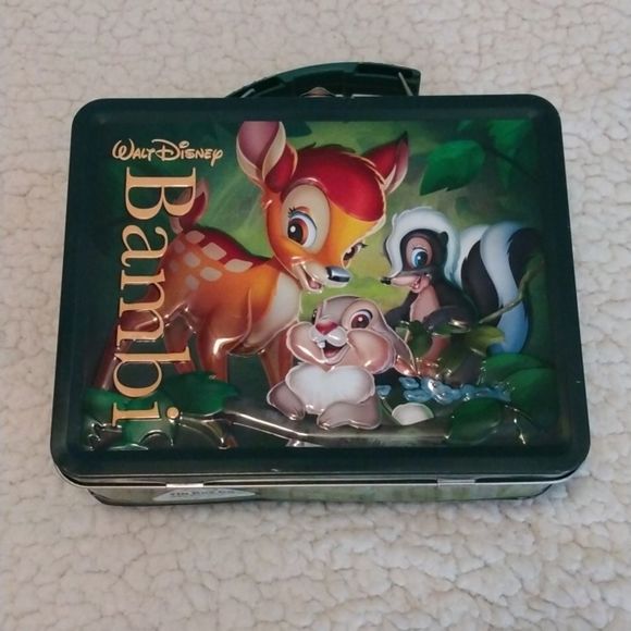 Walt Disney Bambi and Friends Tin Lunch Box